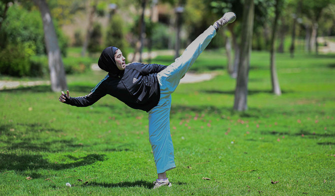 Displaced Gazan karate champ forges a future in Egypt