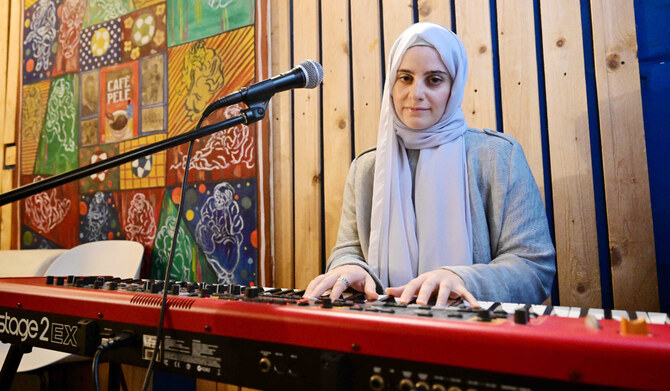 Hijab-wearing singer Ghaliaa Chaker looks to inspire